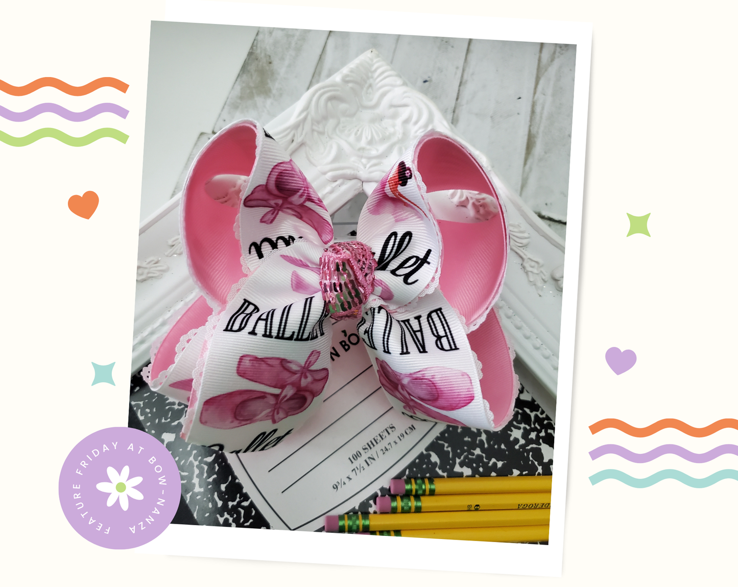 Dance Hair Bow