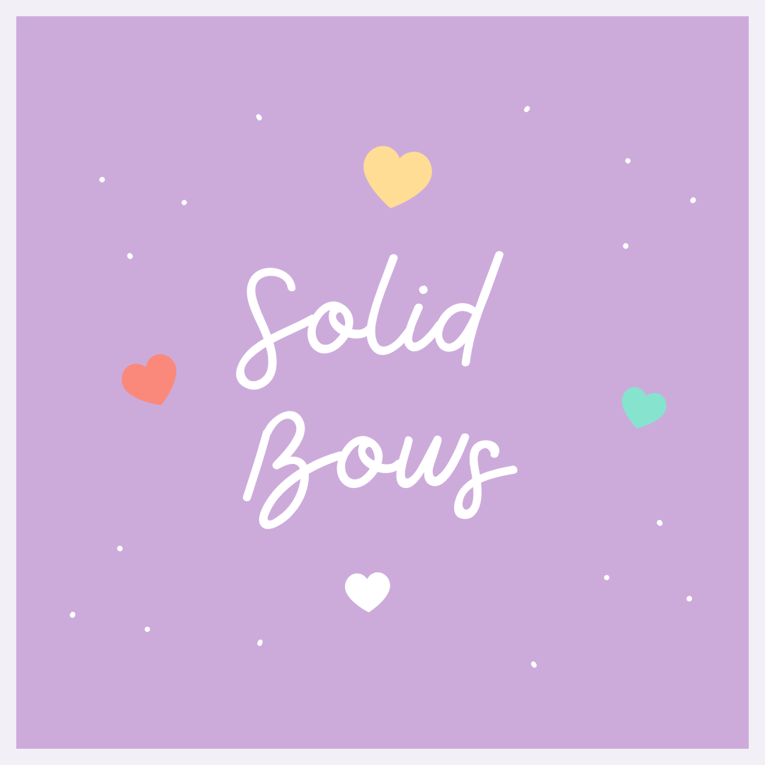 Solid Boutique Bows