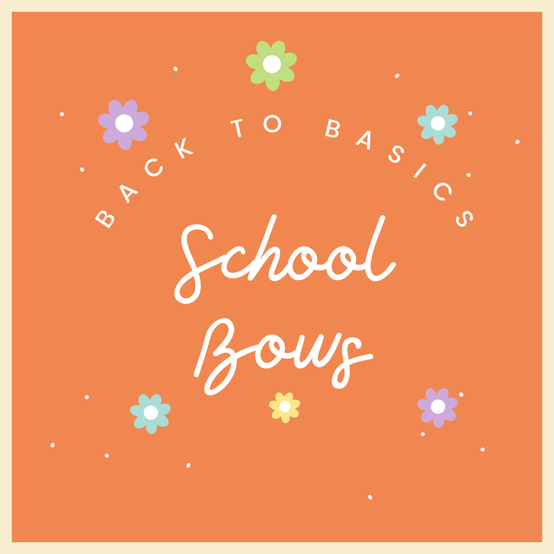 Back to Basics School Bows