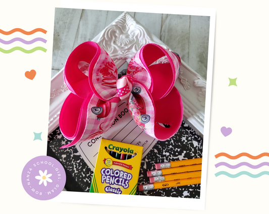 Happy Mother's Day Ribbon Hair Bow