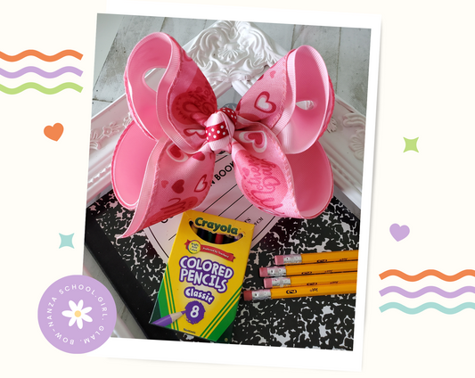 Happy Mother's Day Ribbon Hair Bow