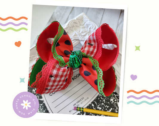 Watermelon Hair Bow