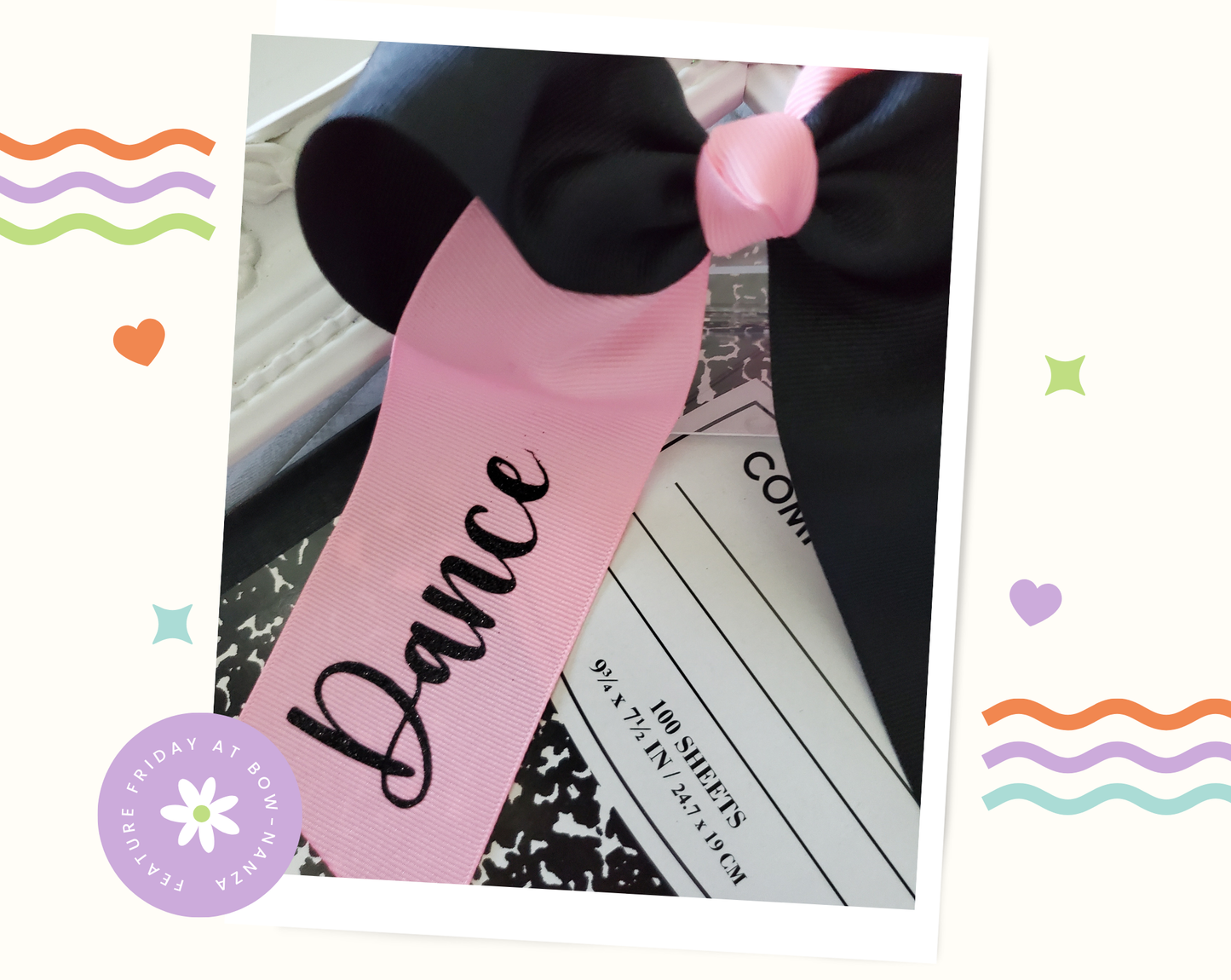 Dance Hair Bow