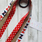 Zachary School Logo Red Polka Dot Streamers