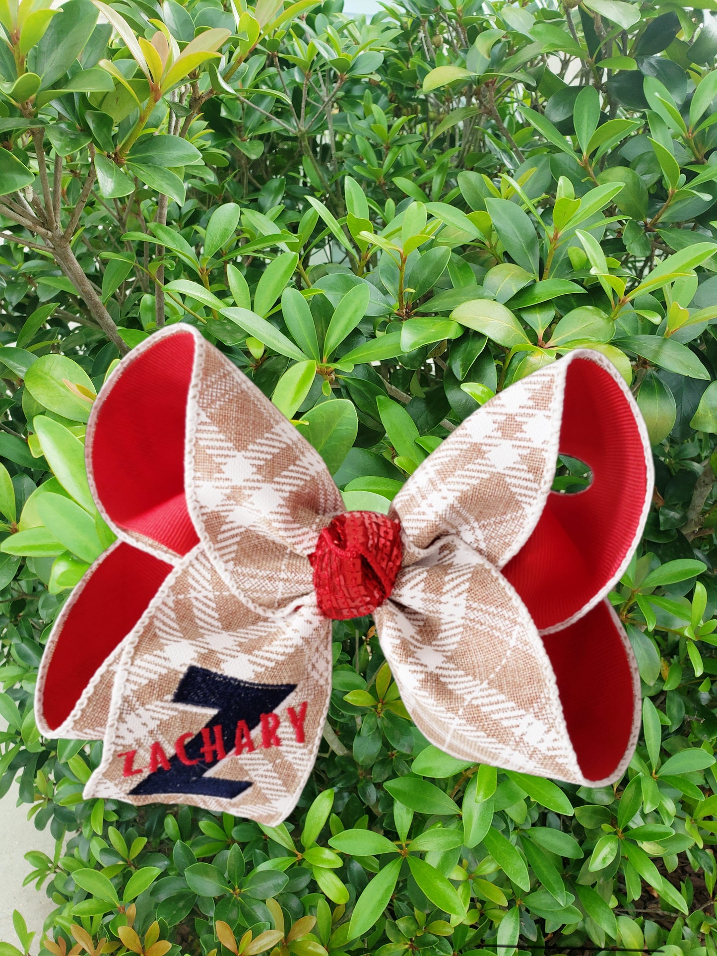 Zachary Logo Hair Bow