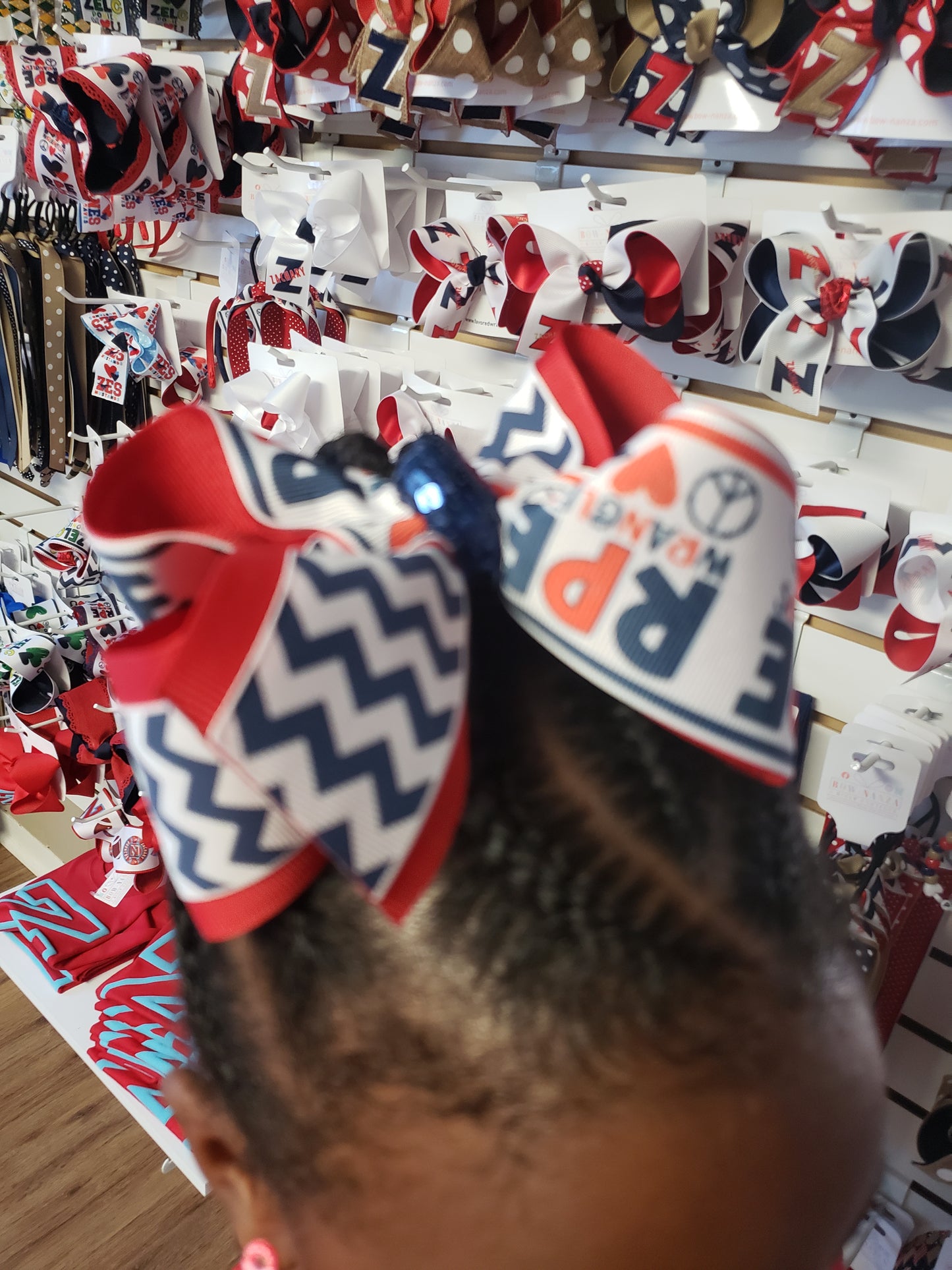 RPE School Spirit Hair Bow