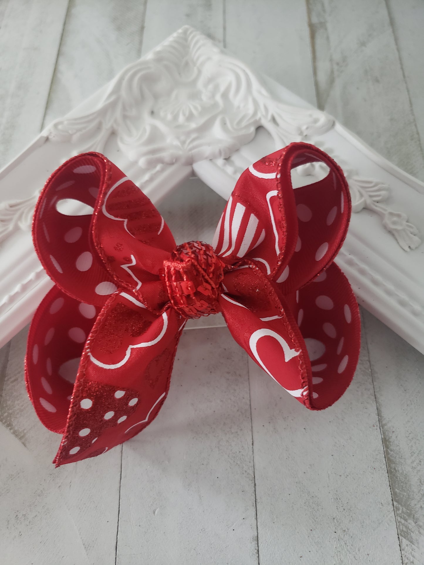 Valentine's Day Hair Bow