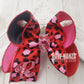 Valentine's Day Monogram Hair Bow