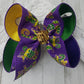 Mardi Gras Hair Bow