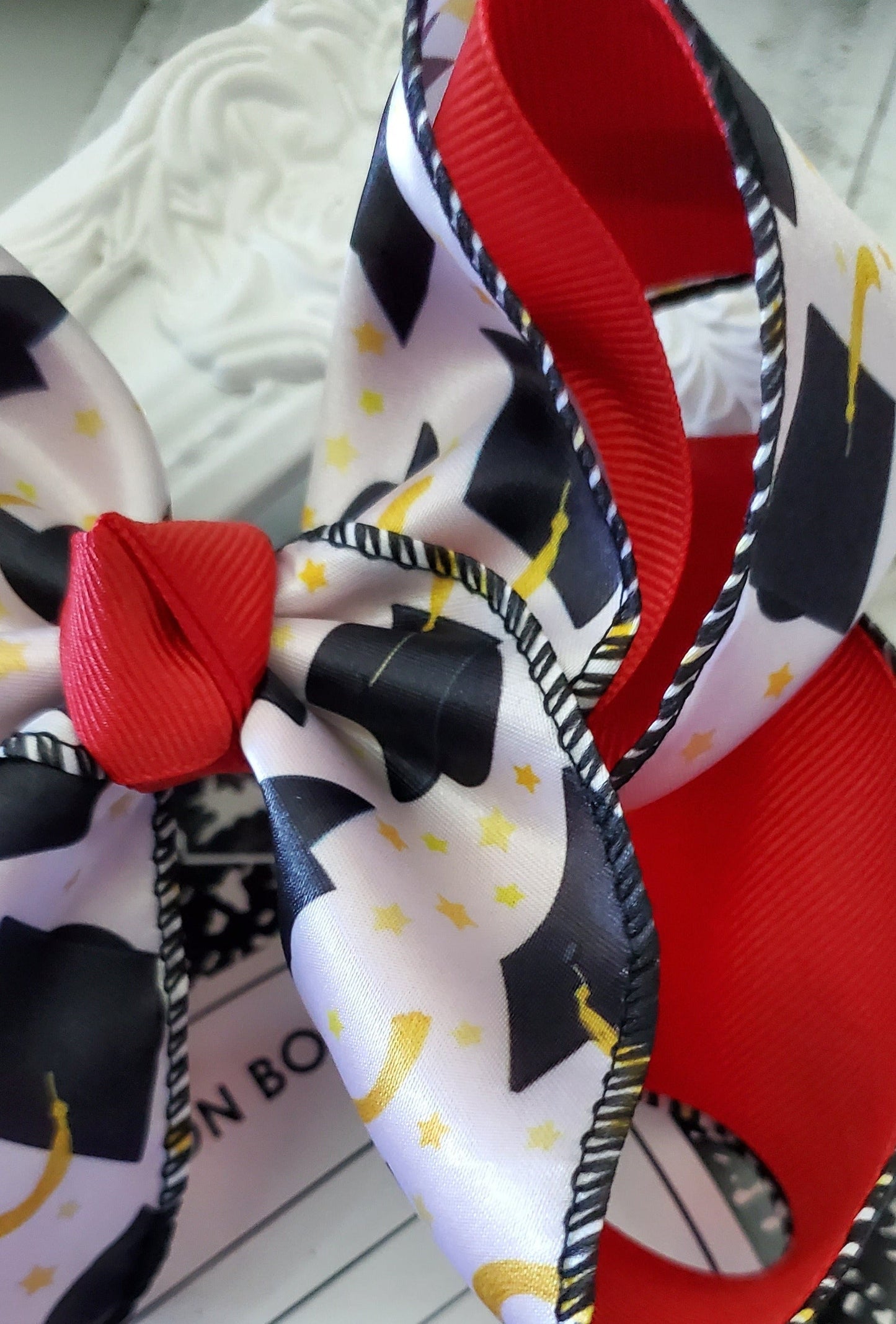 Graduation Cap Hair Bow