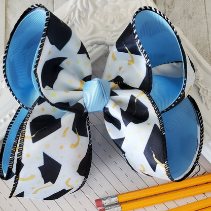 Graduation Cap Hair Bow