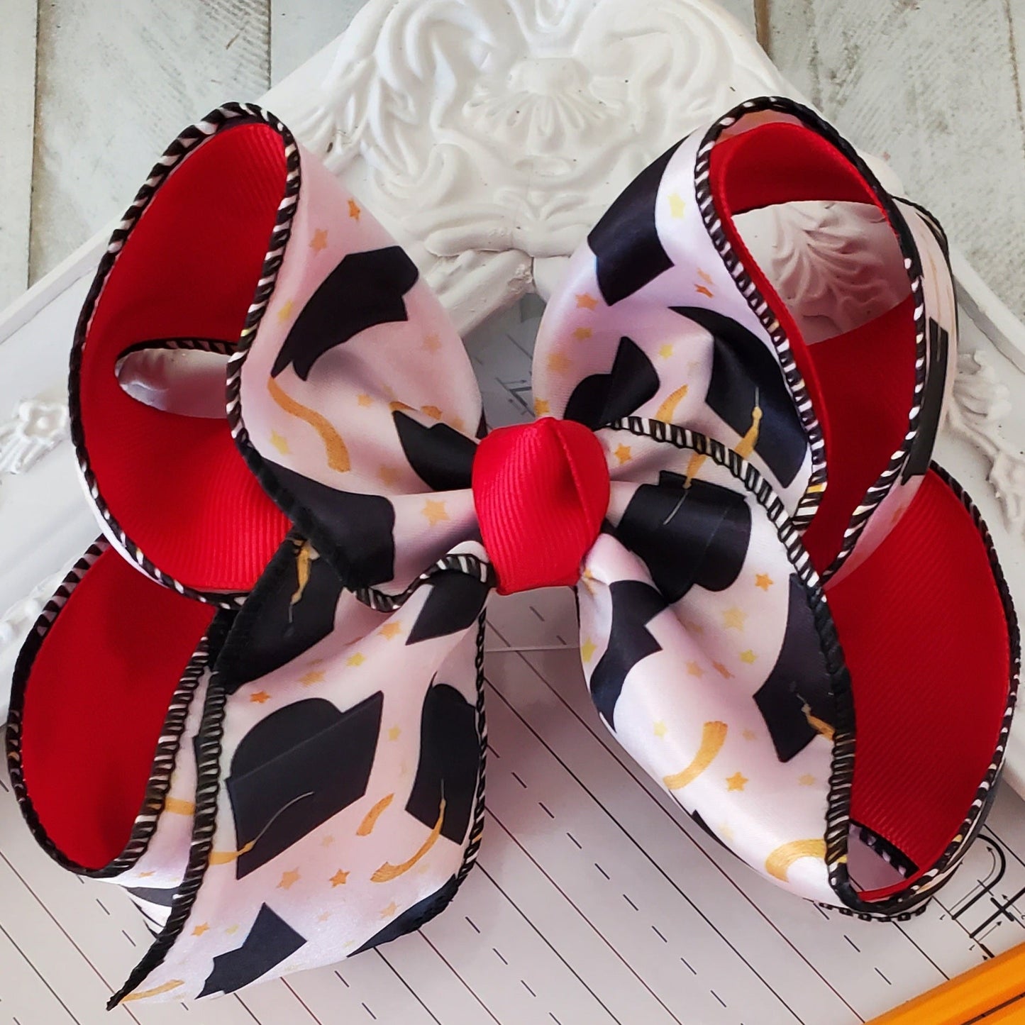 Graduation Hair Bow