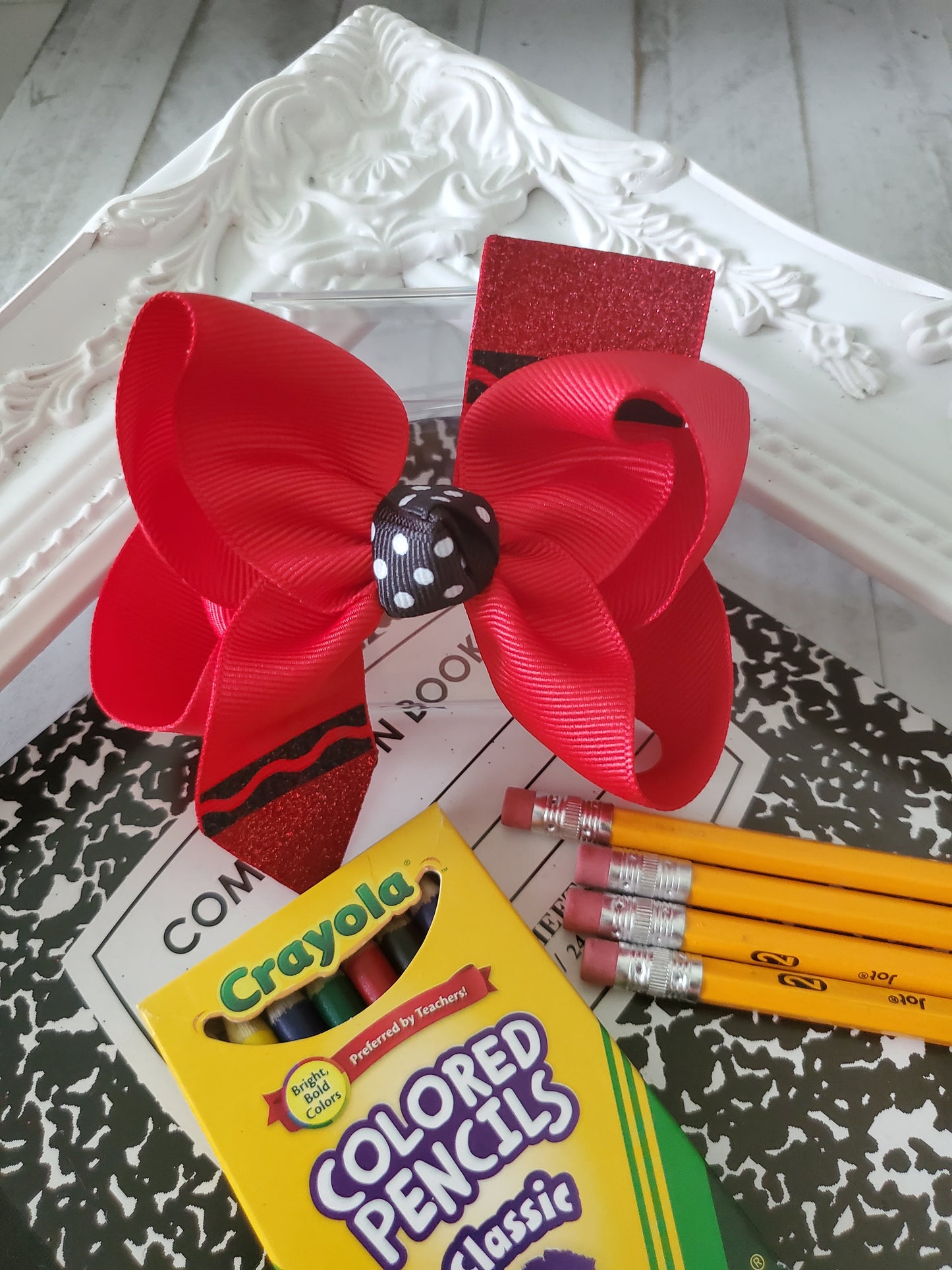 Crayon Hair Bow Bundle