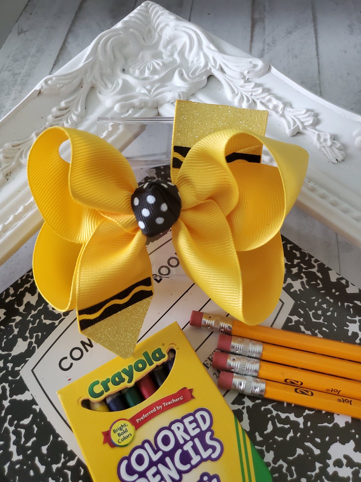 Crayon Hair Bow Bundle