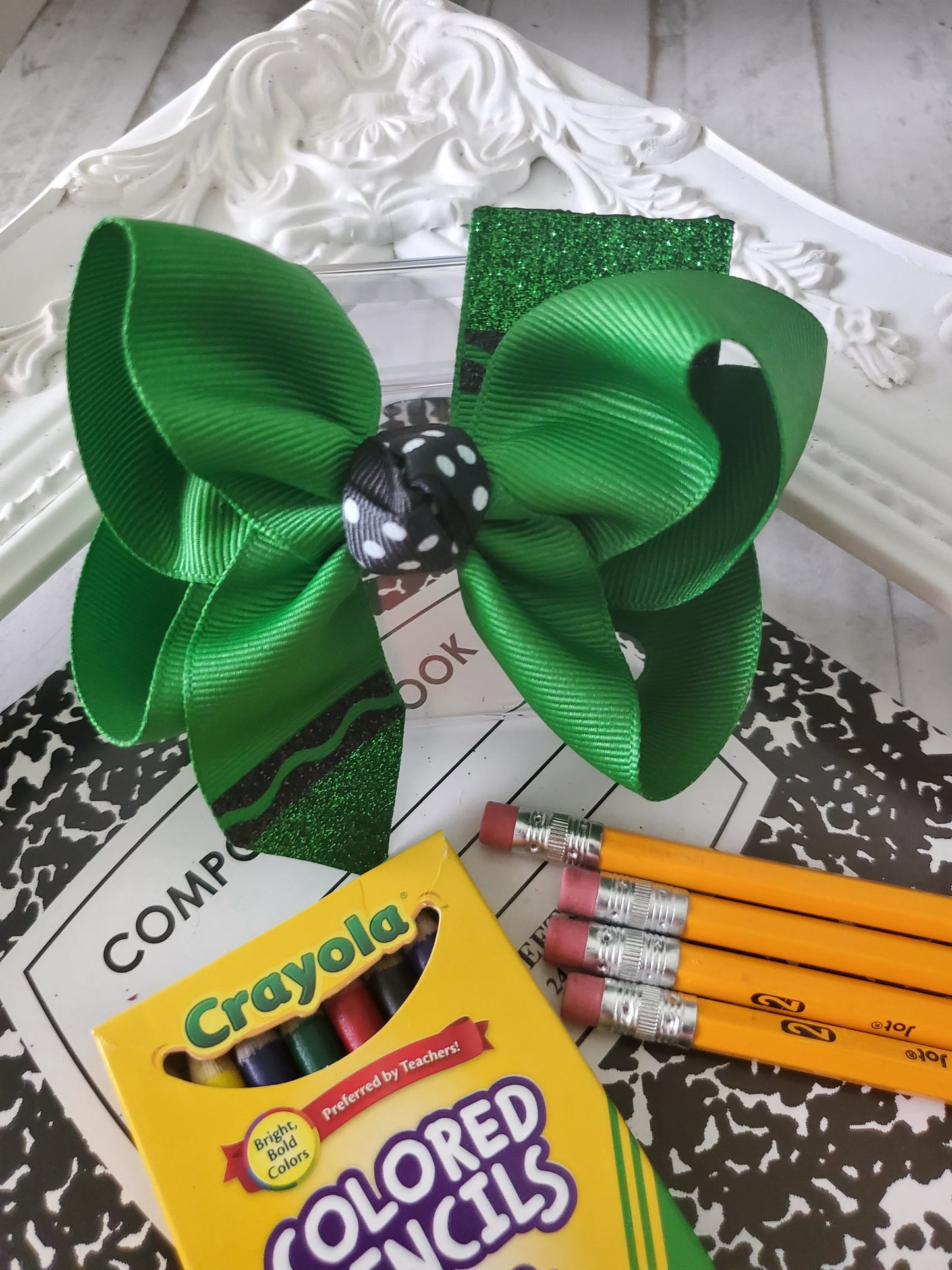 Crayon Hair Bow Bundle