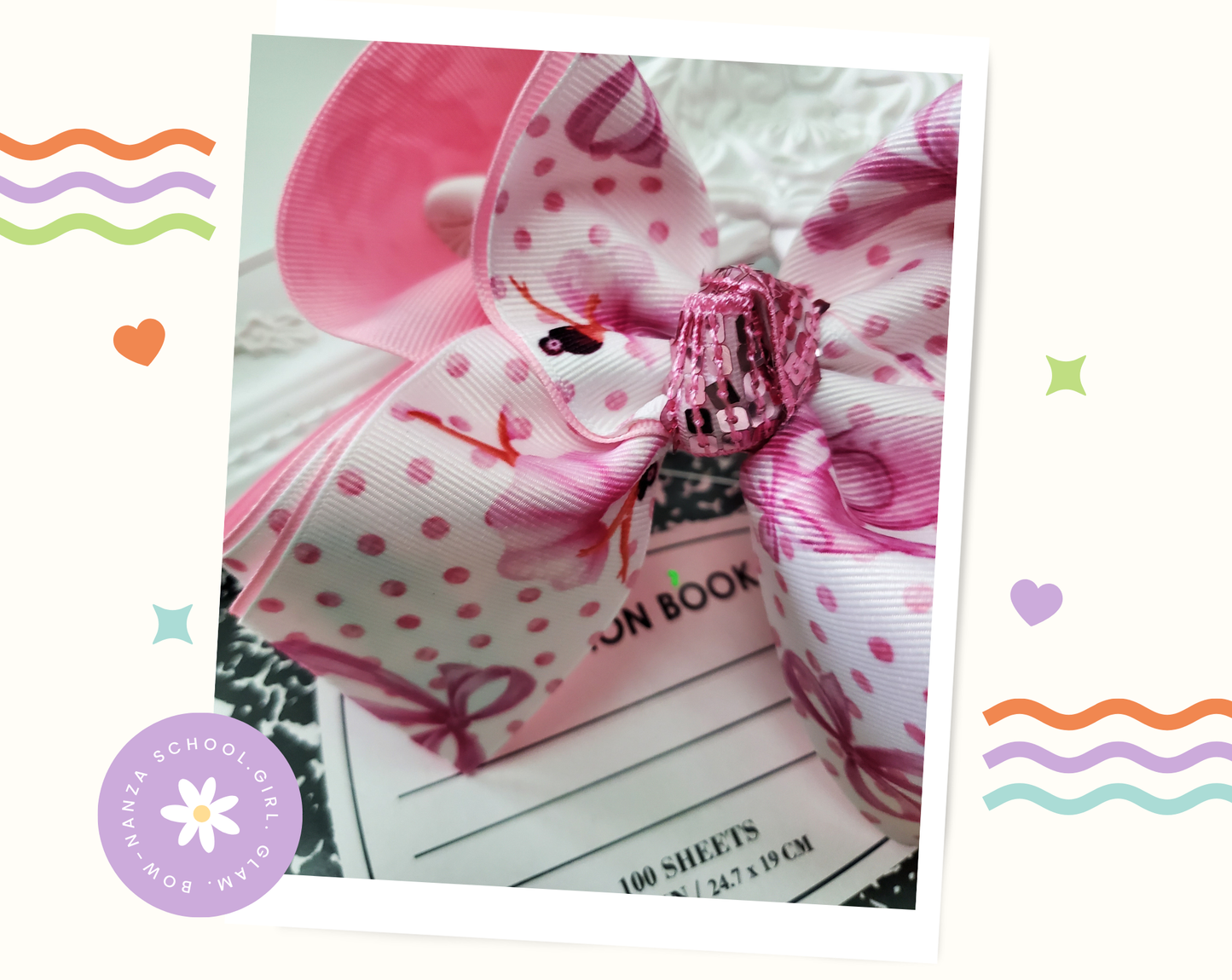 Ballerina Hair Bow