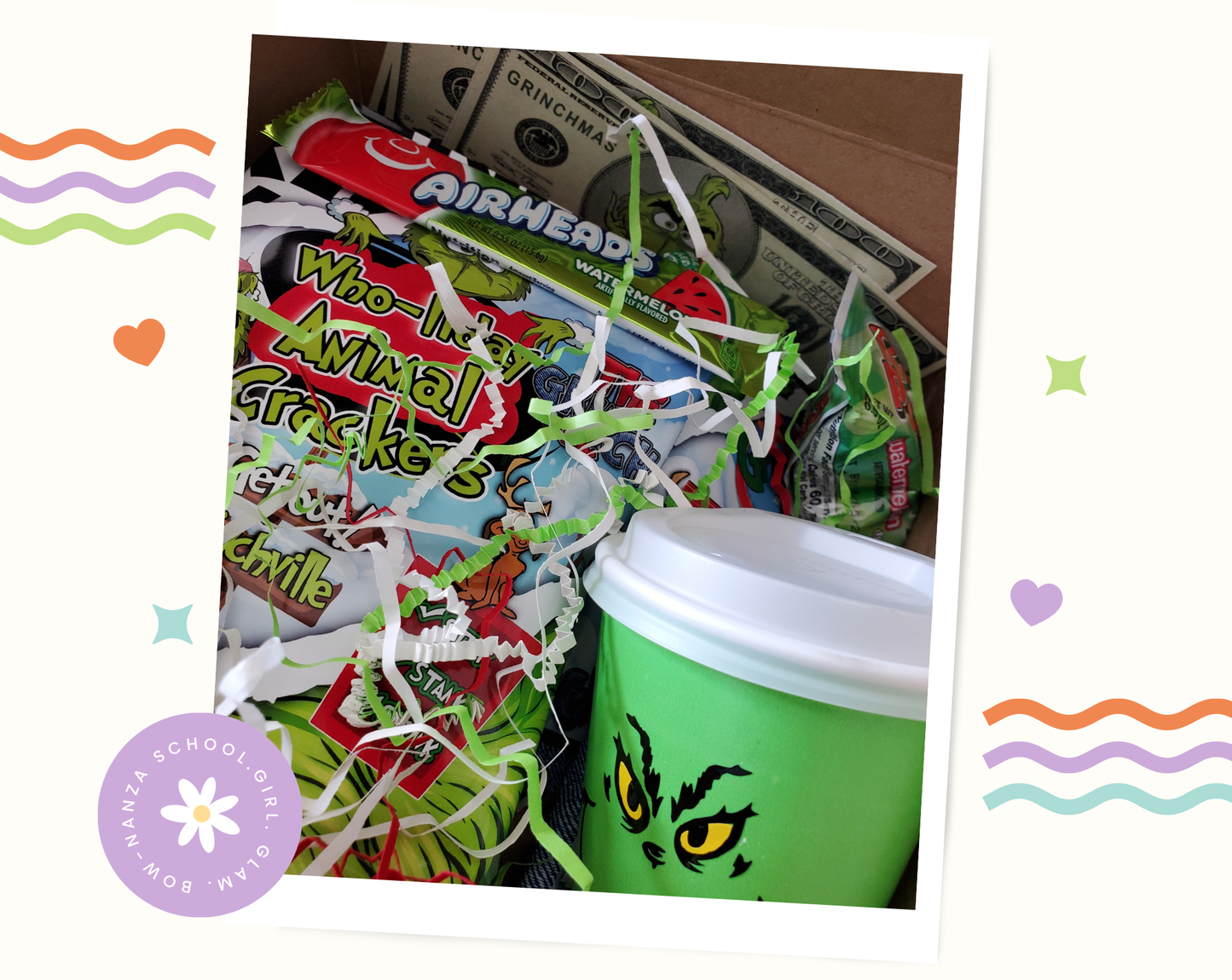 Personalized Christmas Eve Grinch Box