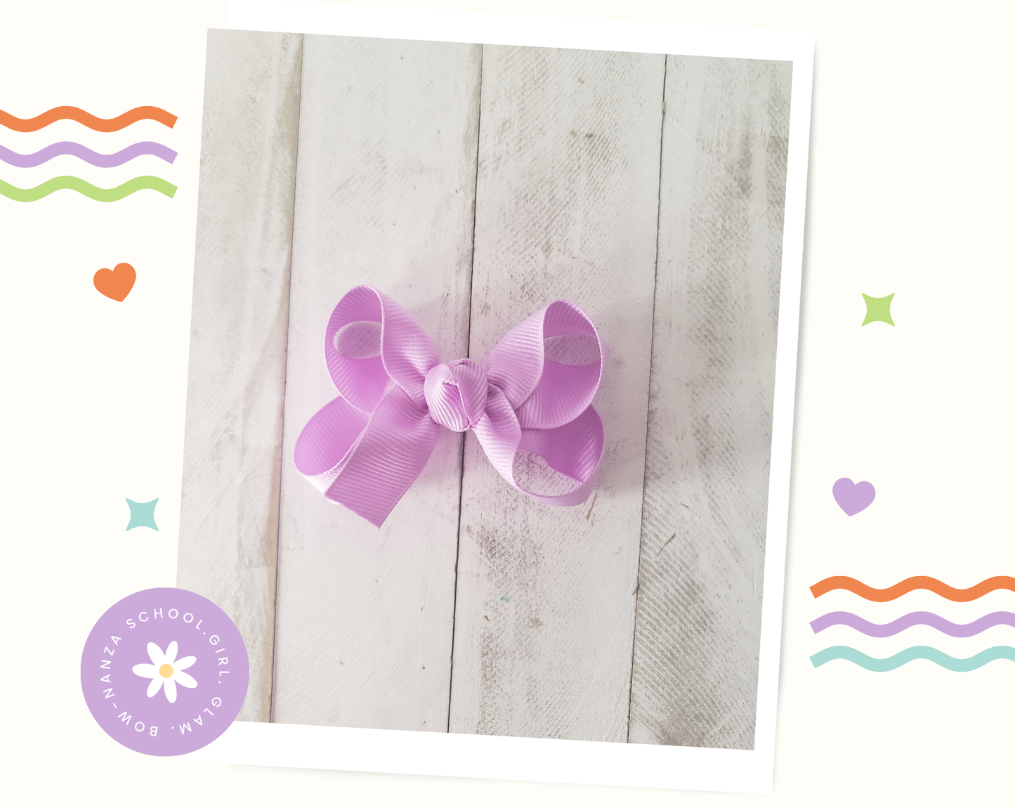 School Hair Bow Bundle