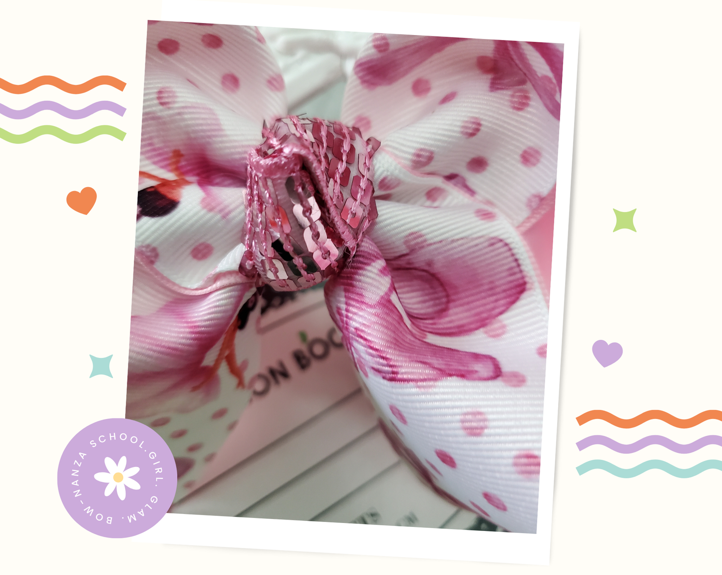 Ballerina Hair Bow