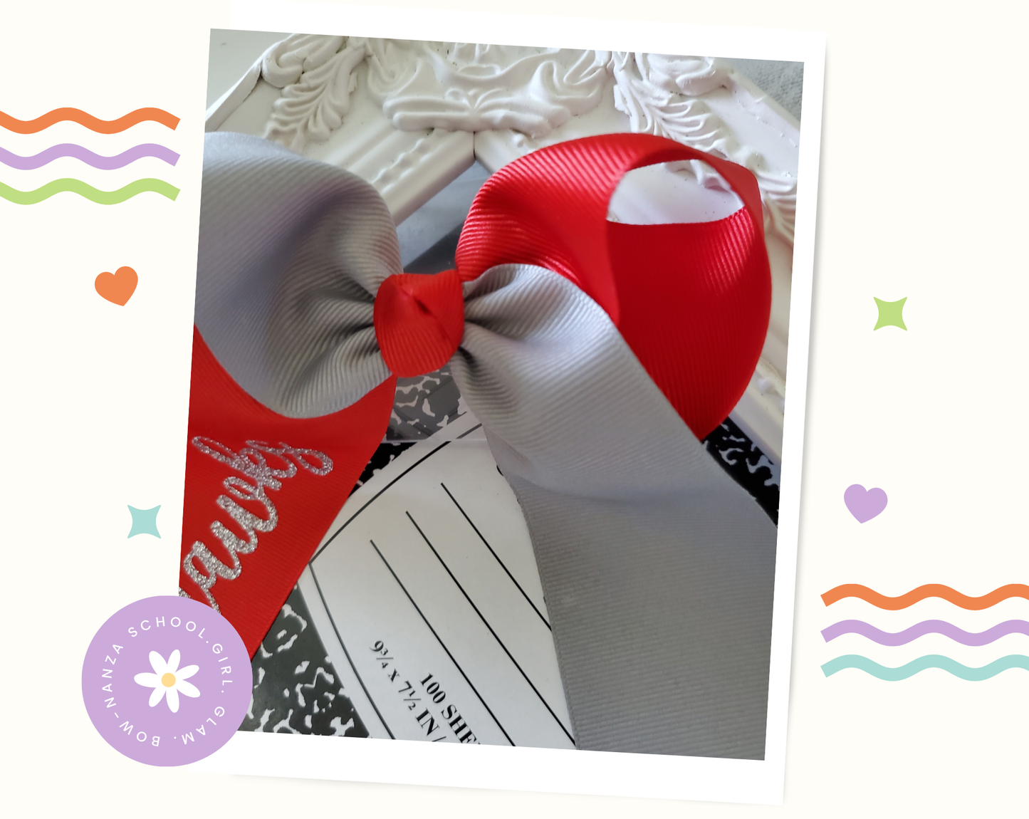 Cheer Hair Bow