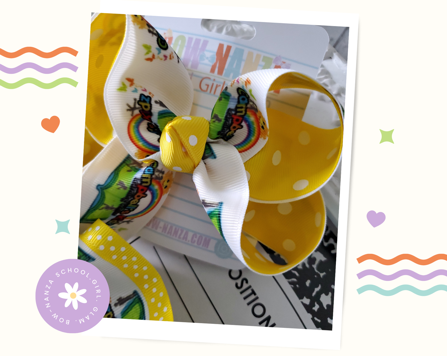 Campbells Kidz Bow & Sock Set