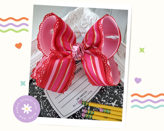 Valentine' Day Hair Bow