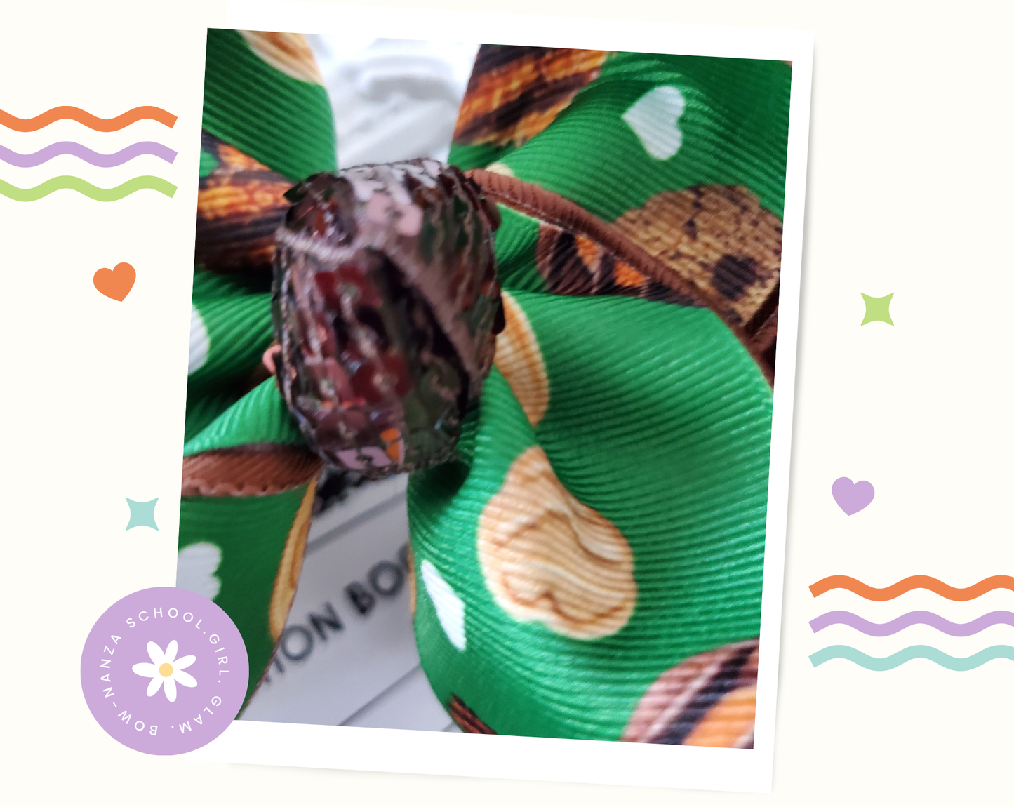 Girl Scouts Cookie Dealer Hair Bow