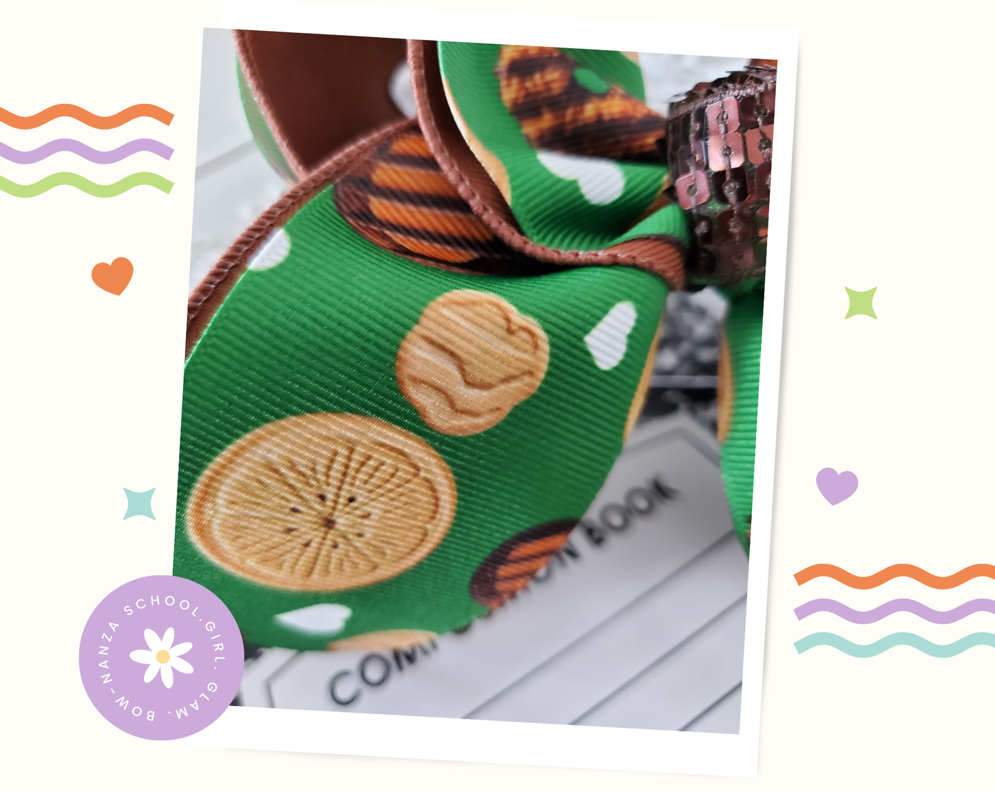 Girl Scouts Cookie Dealer Hair Bow