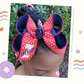 Zachary Embroidery Hair Bow