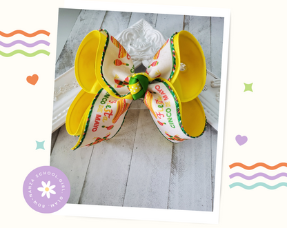 Cinco de mayo Fiesta Hair Bow