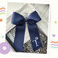 Monogram Hair Bow Bundle Tails