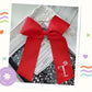 Monogram Hair Bow Bundle Tails