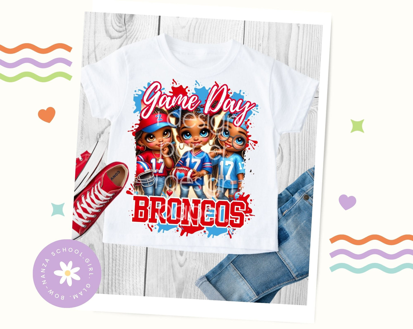 Broncos Girls T-Shirt