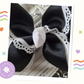 Black Hair Bow