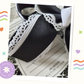 Black Hair Bow