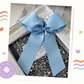School Hair Bow Tails