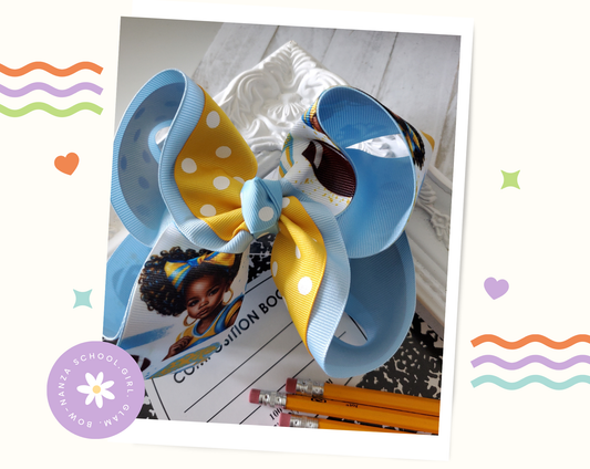 SU Jaguars Hair Bow AAM