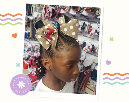 Zachary Logo Hair Bow