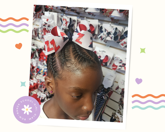 Zachary School Logo Hair Bow