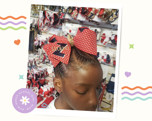 Zachary Logo Hair Bow