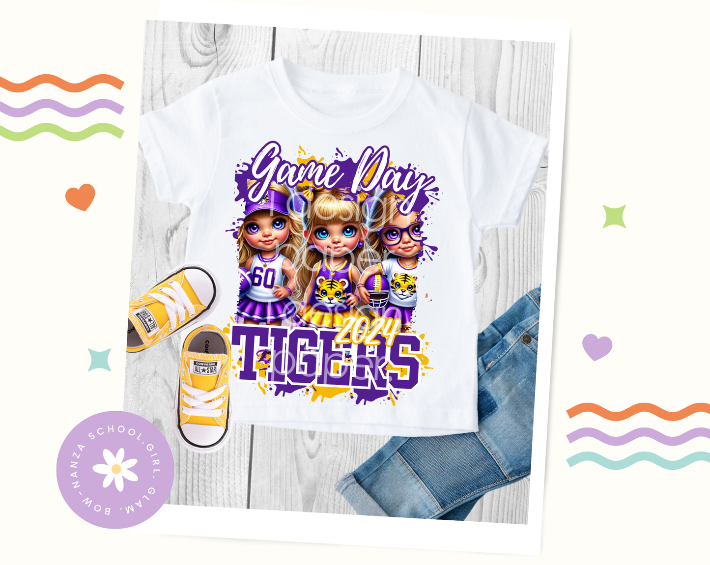 Tigers Girls T-Shirt