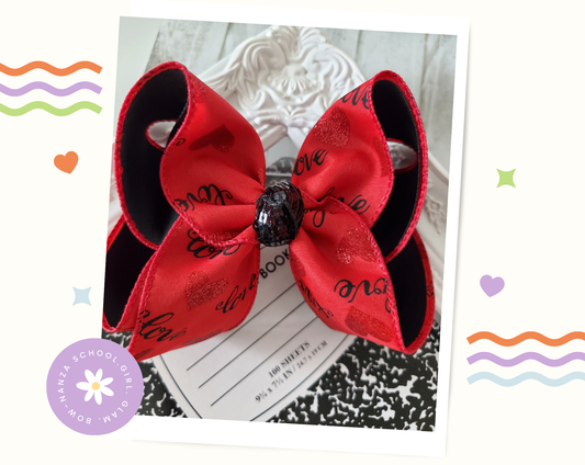 Valentine's Day Hair Bow