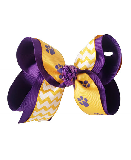 Geaux Tigers Hair Bow