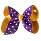 Polka Dot Tigers Hair Bow