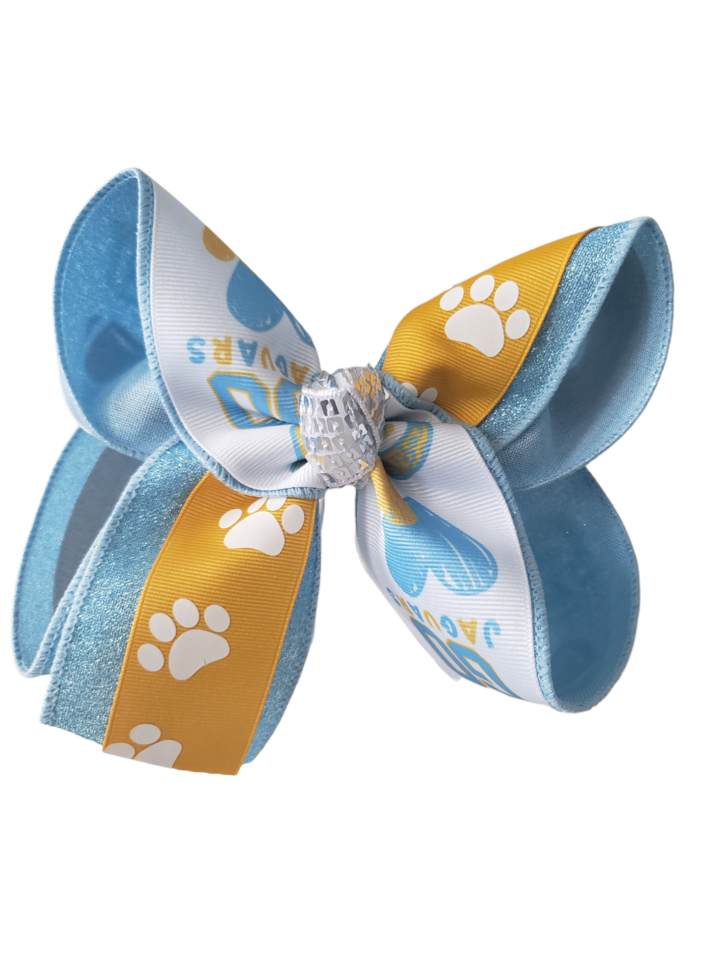 SU Jaguars Hair Bow