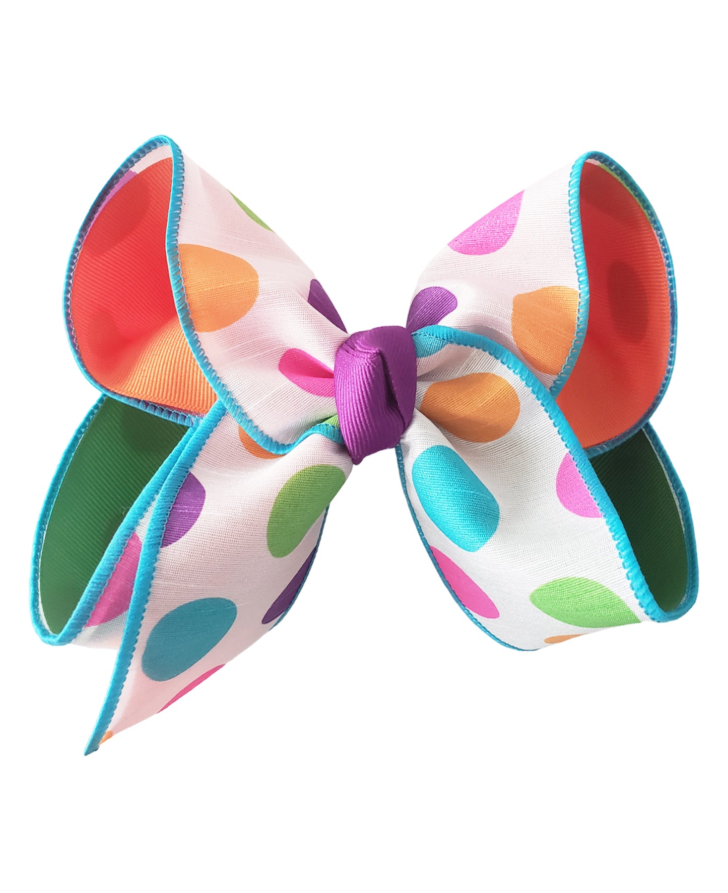 Polka Dot Day Hair Bow