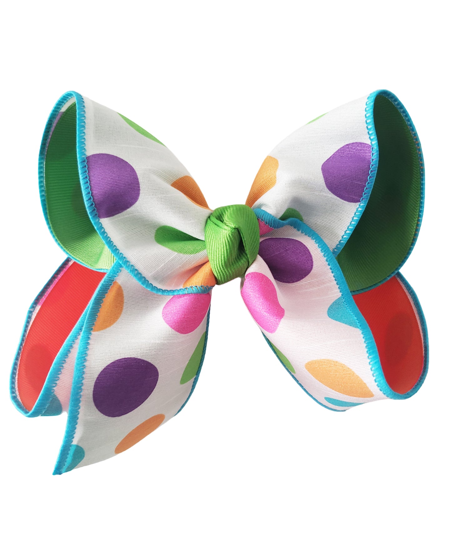 Polka Dot Day Hair Bow