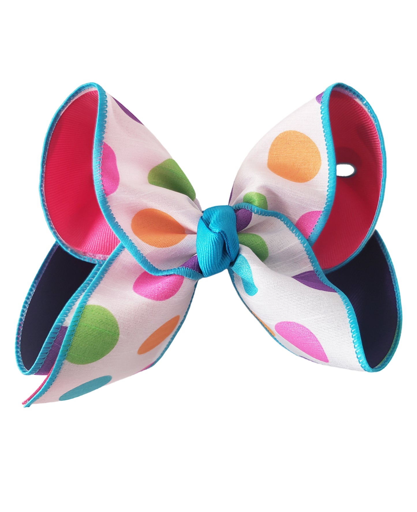 Polka Dot Day Hair Bow