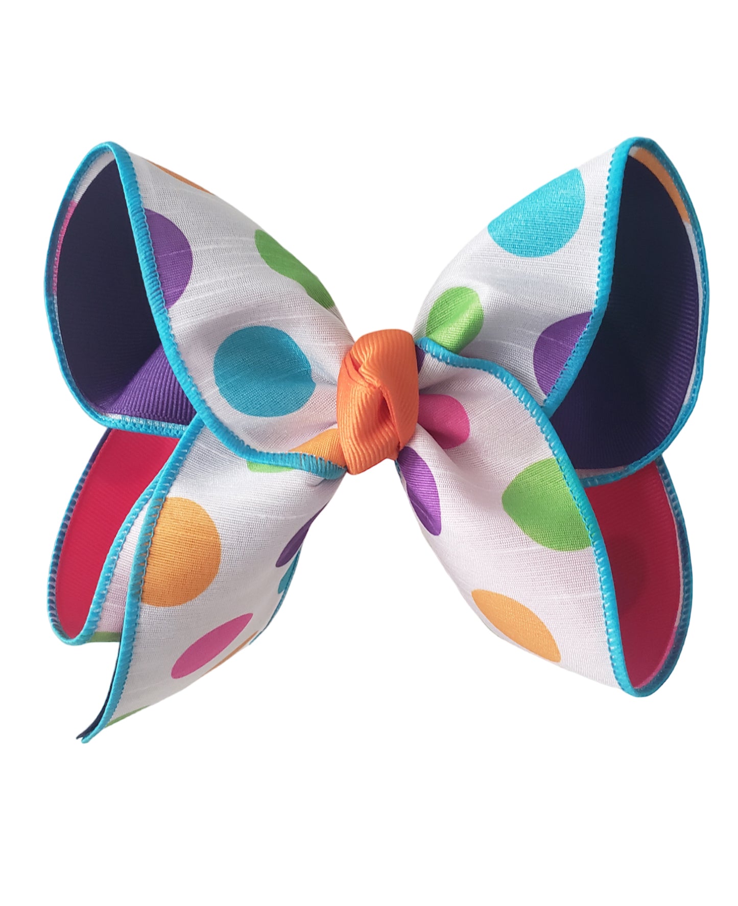 Polka Dot Day Hair Bow