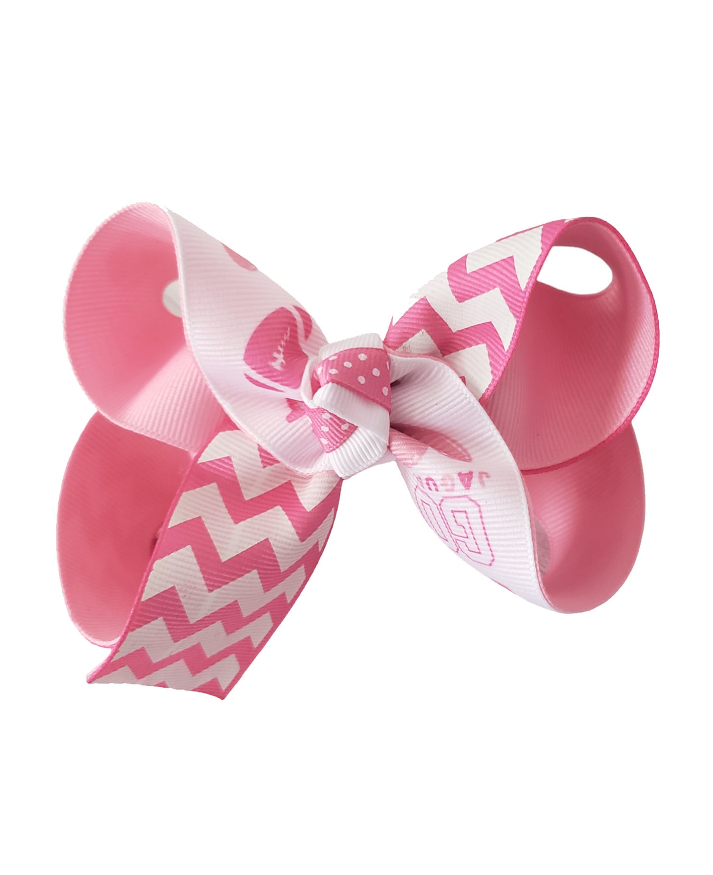 Pink Southern Jaguars Hair Bow